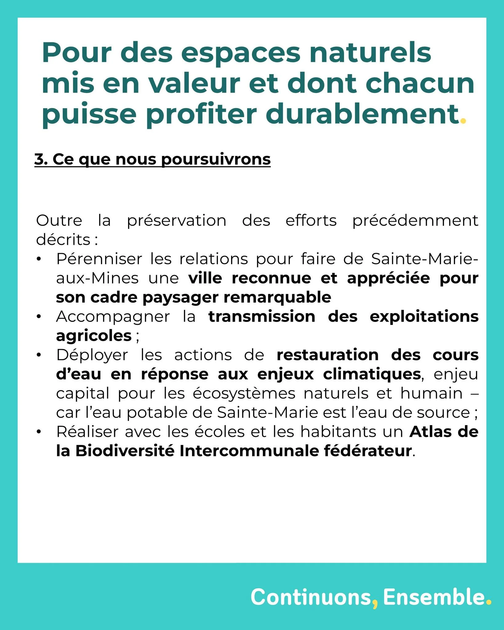 Espaces Naturels - Bilan Noëllie Hestin