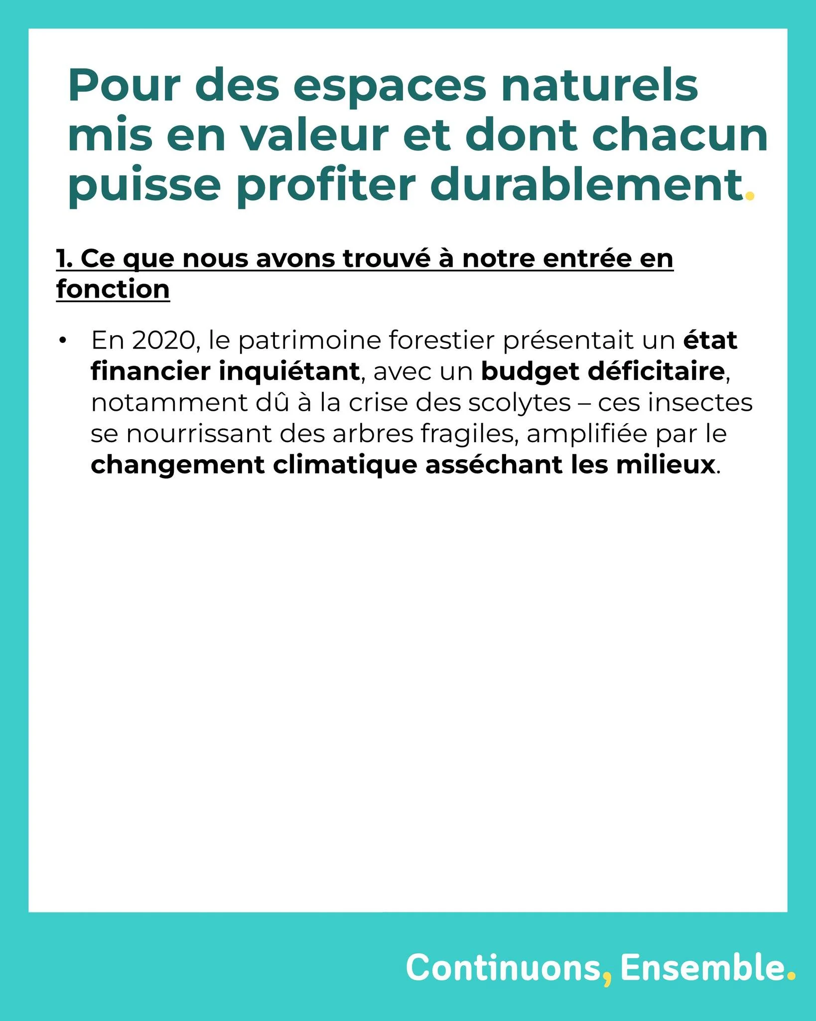 Espaces Naturels - Bilan Noëllie Hestin