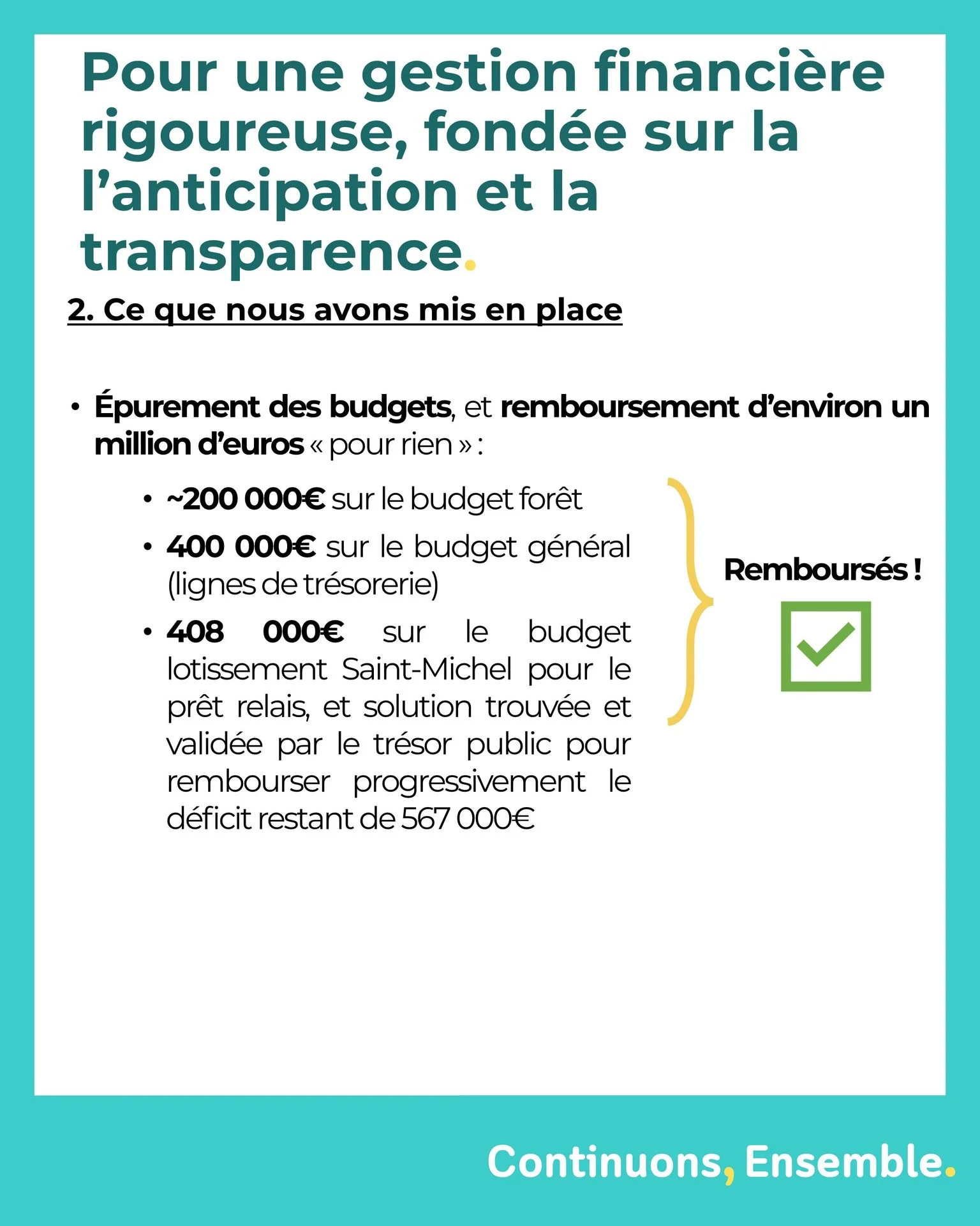 Bilan Noëllie Hestin