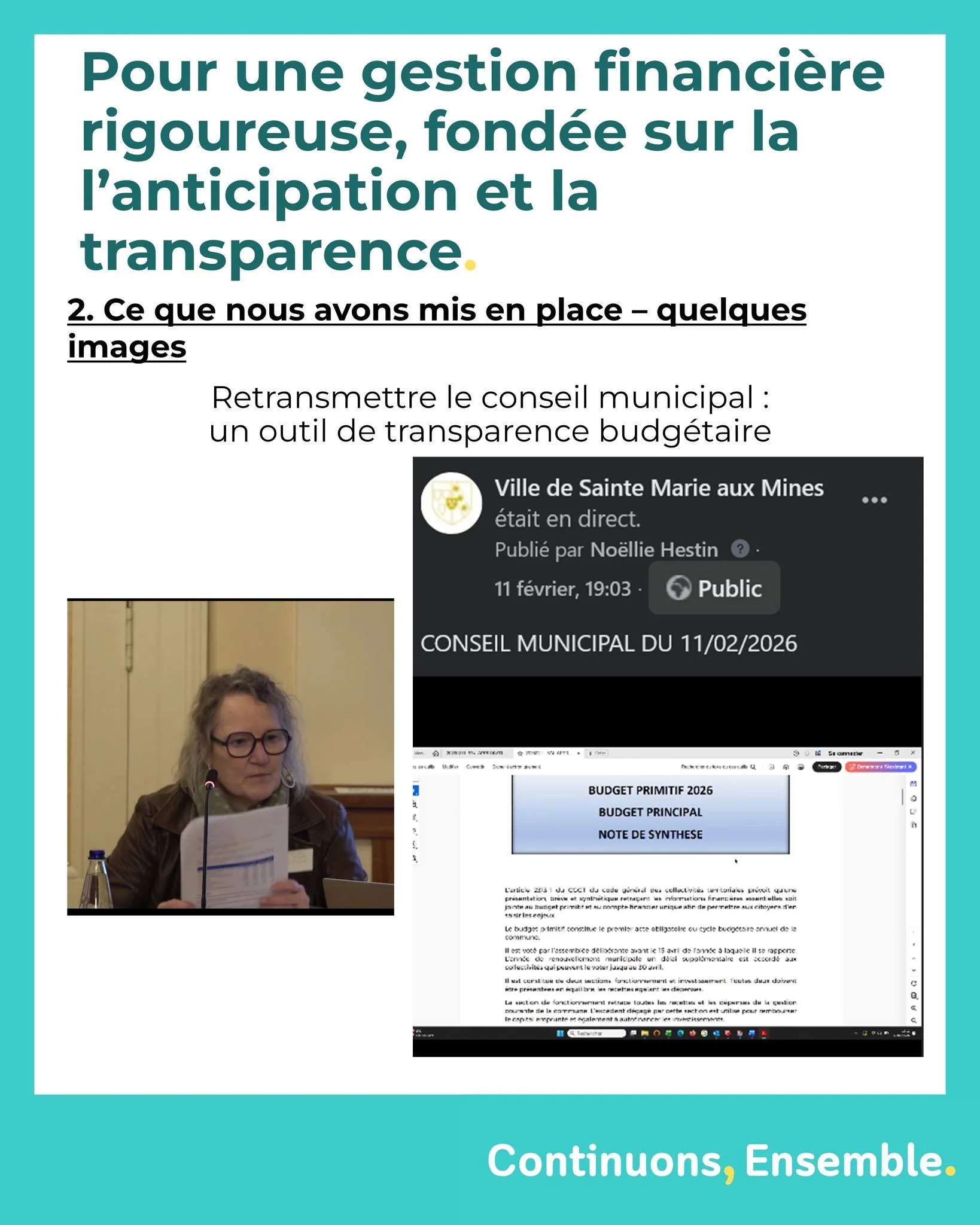 Bilan Noëllie Hestin