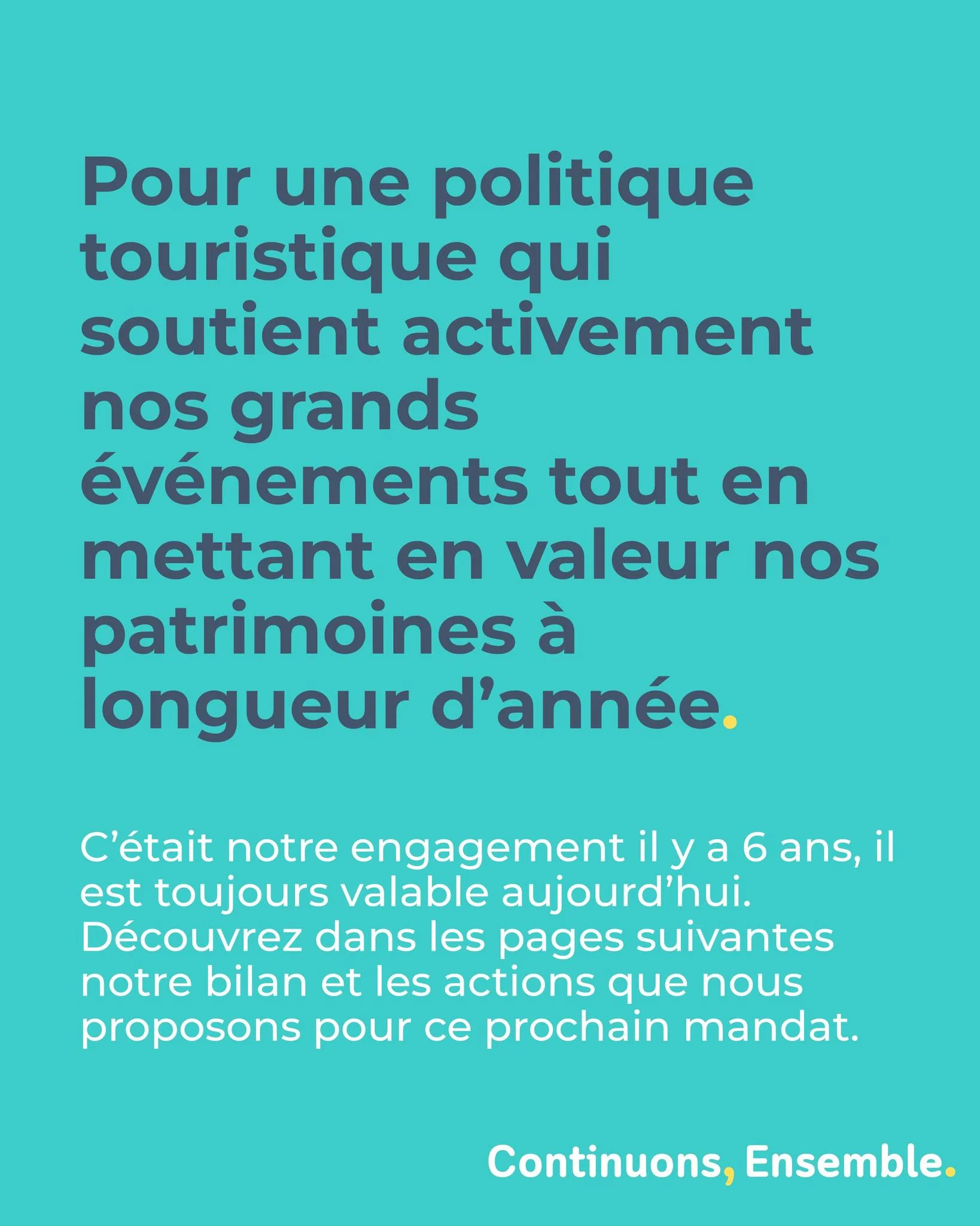 Tourisme - Bilan Noëllie Hestin