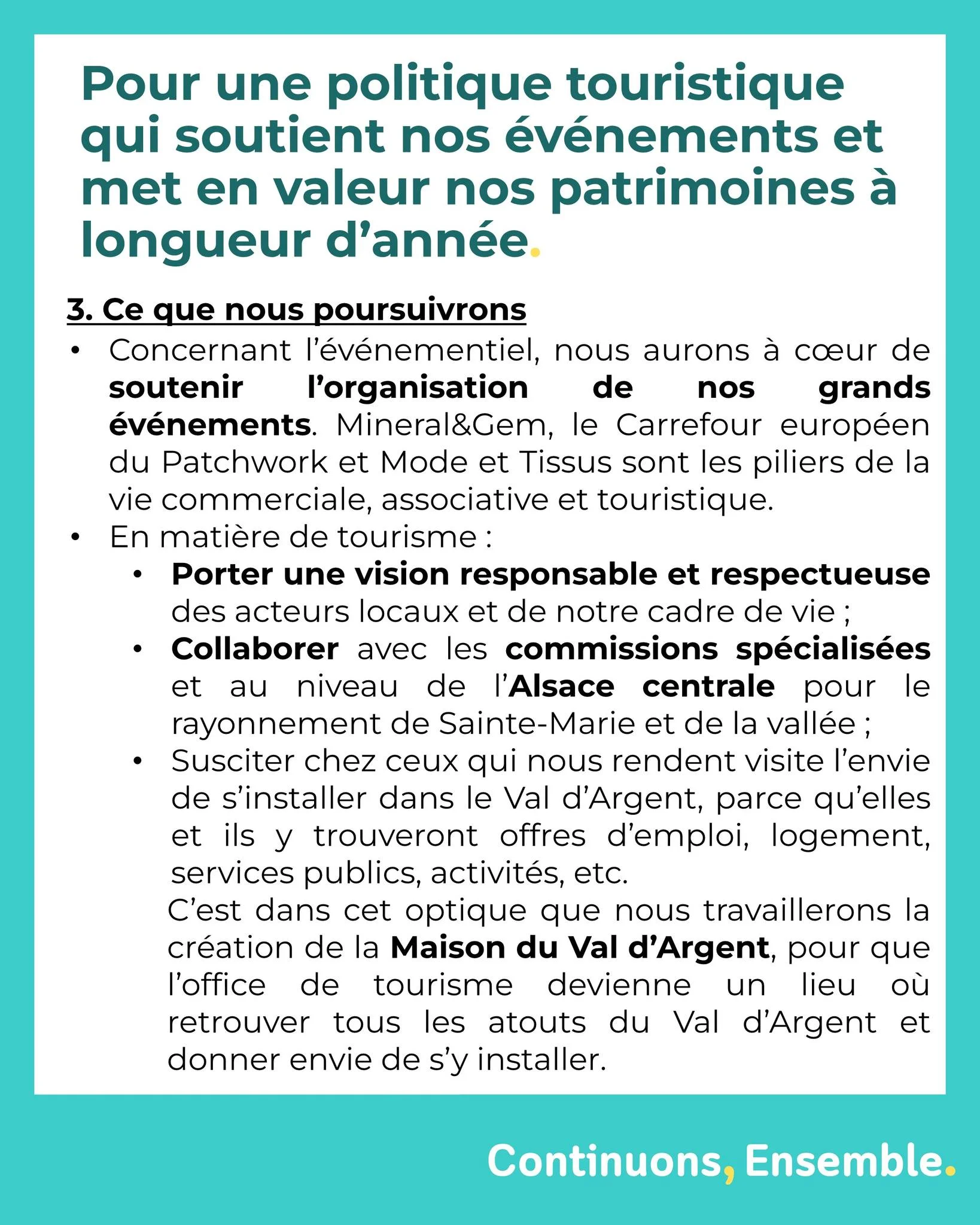 Tourisme - Bilan Noëllie Hestin